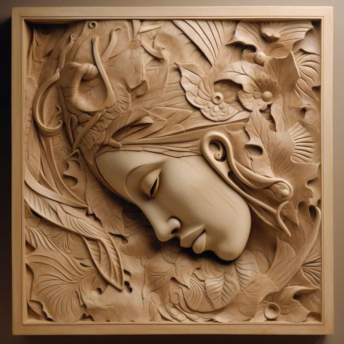 نموذج ثلاثي الأبعاد لآلة CNC 3D Art 